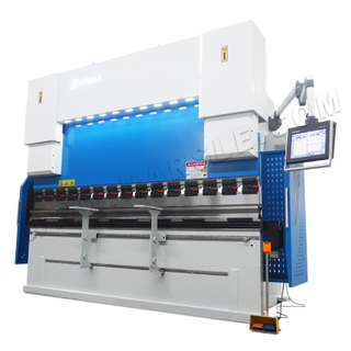 Machine de frein de presse hydraulique CNC à 4 + 1 axes WE67K-300T/4000 avec DA-58T, programme de pliage graphique 2D