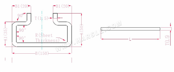 Diagramme et formules de calcul pour la tolérance au pli