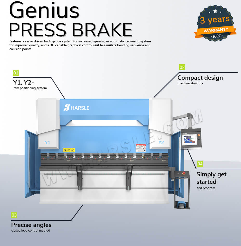 Presse plieuse 4+1 axes