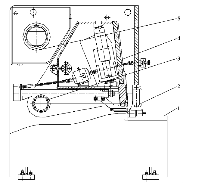 Analyse et solution au déplacement de matériau d'un cisaillement de poutre pivotante hydraulique