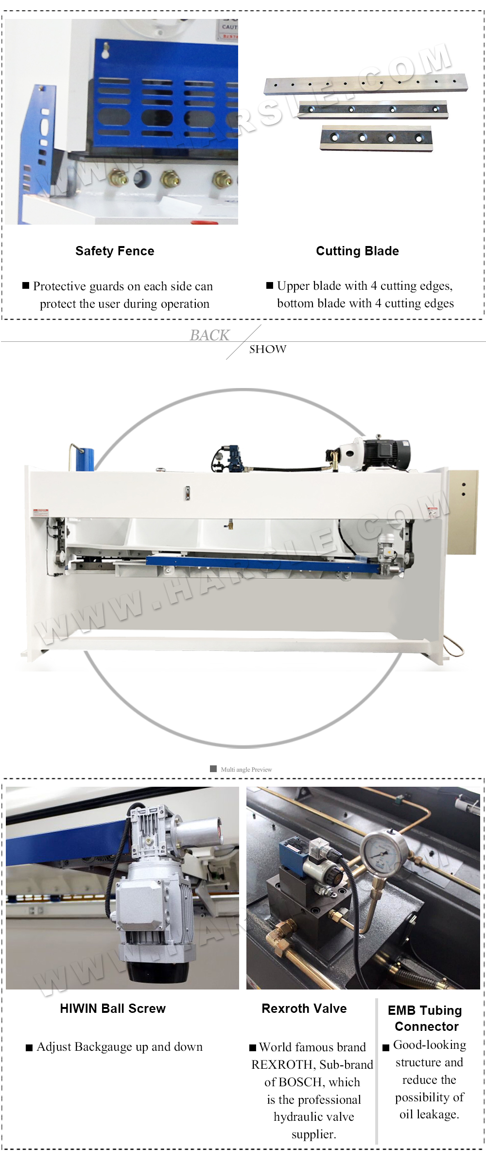 fabricant de machines à cisaillement à guillotine