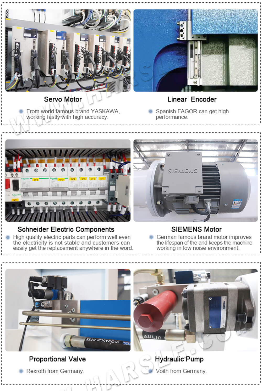 Frein de presse de 300 tonnes