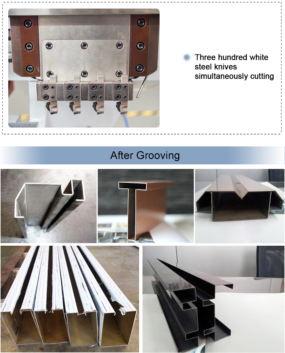 Feuille CNC V-Grooving Machine