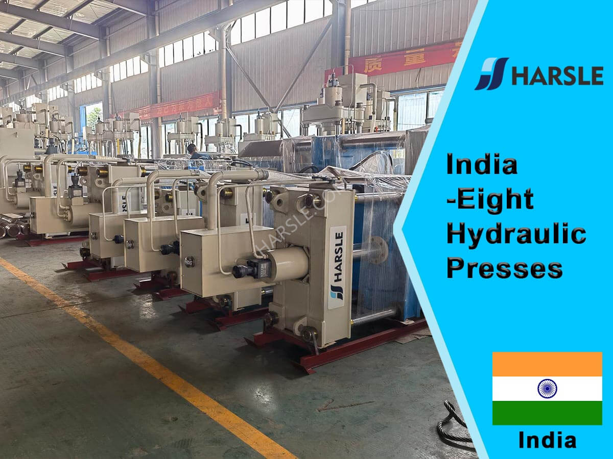 Inde-huit presses hydrauliques