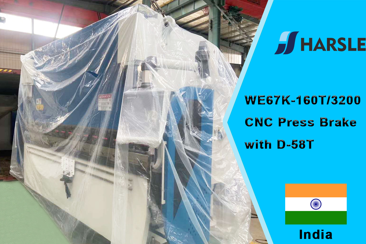 India-we67K-160T / 3200 CNC Press Frein avec DA-58T 4 + 1 axe