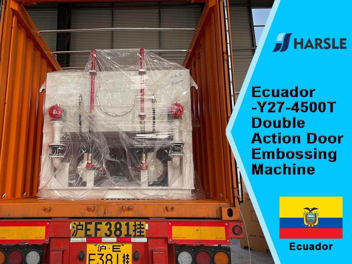 Equator-Y27-4500T Double action Door Door Machine de porte de porte