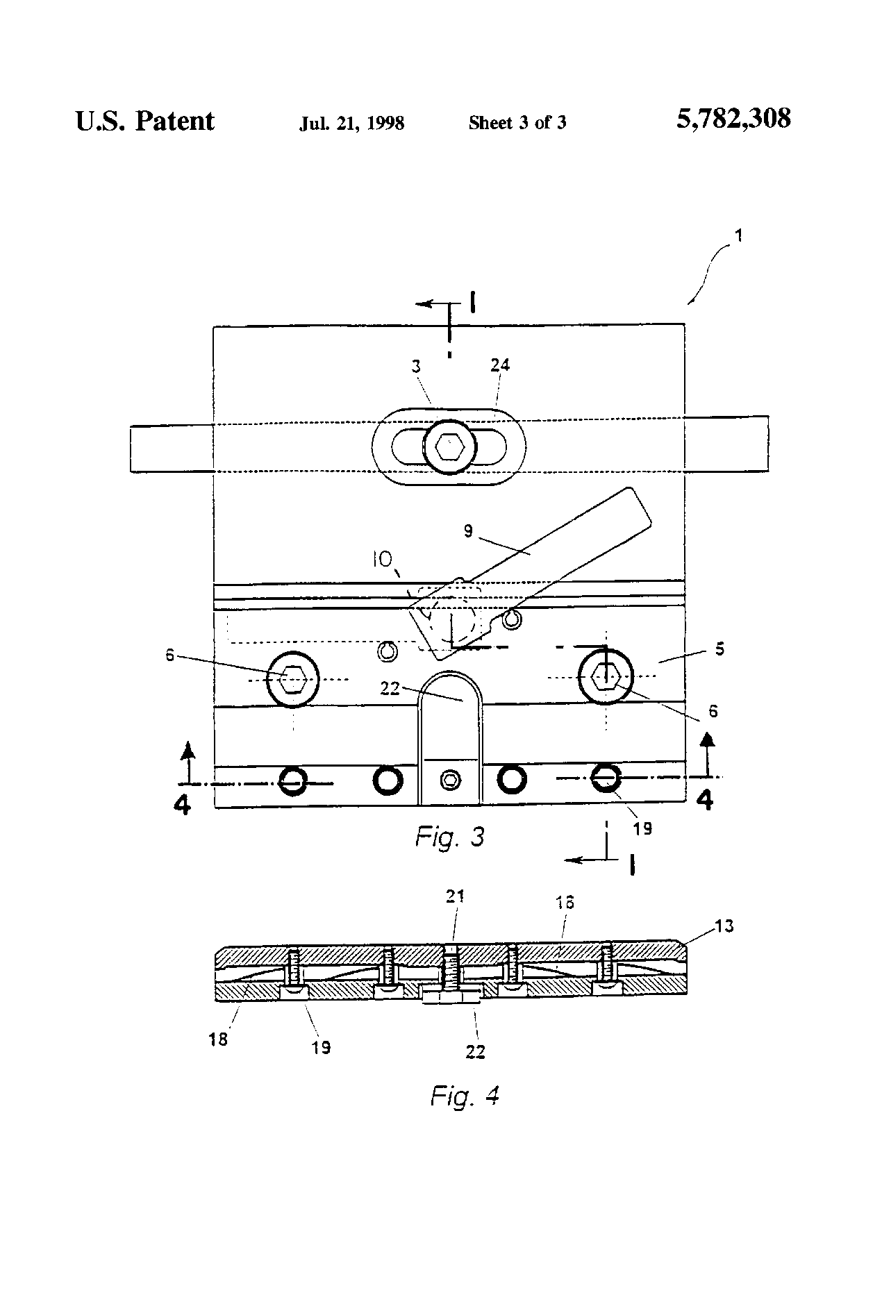 Dispositif de serrage rapide pour au moins un outil d'une machine-outil (3)