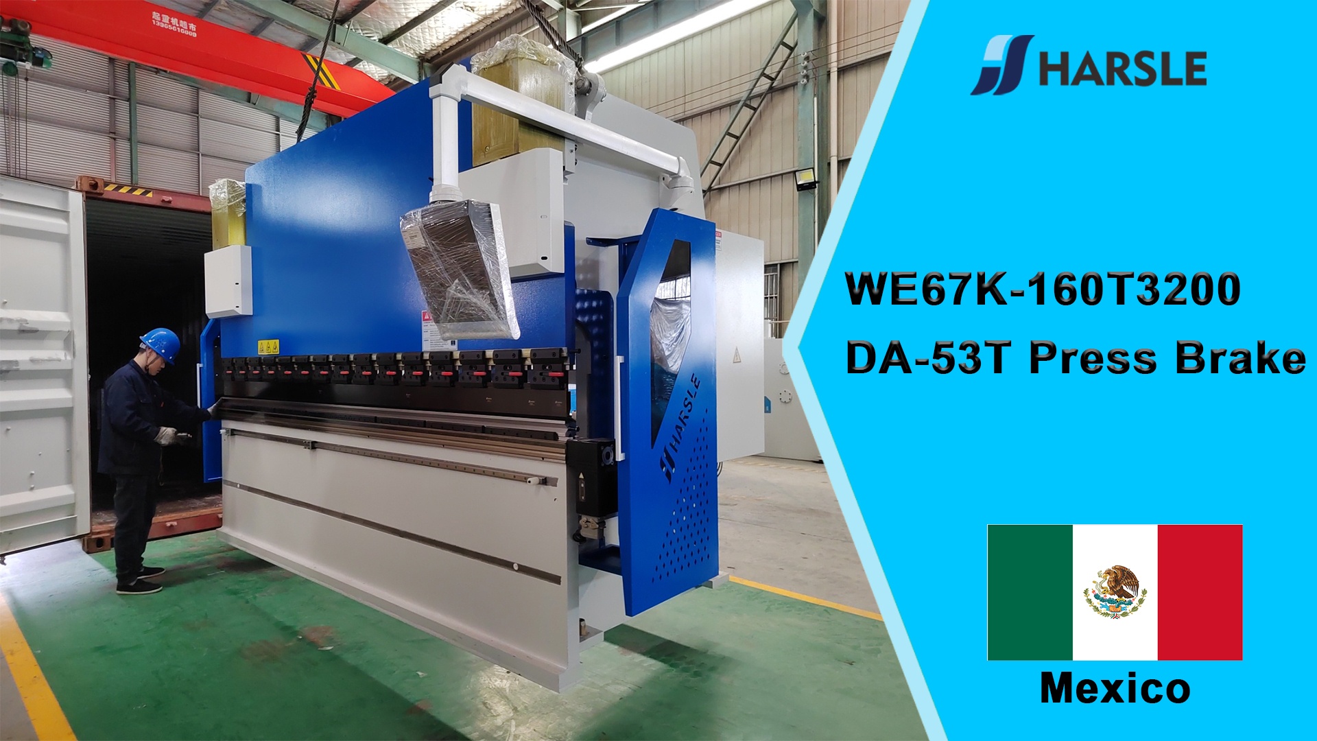 Mexique-WE67K-160T3200 DA-53T Presse plieuse CNC