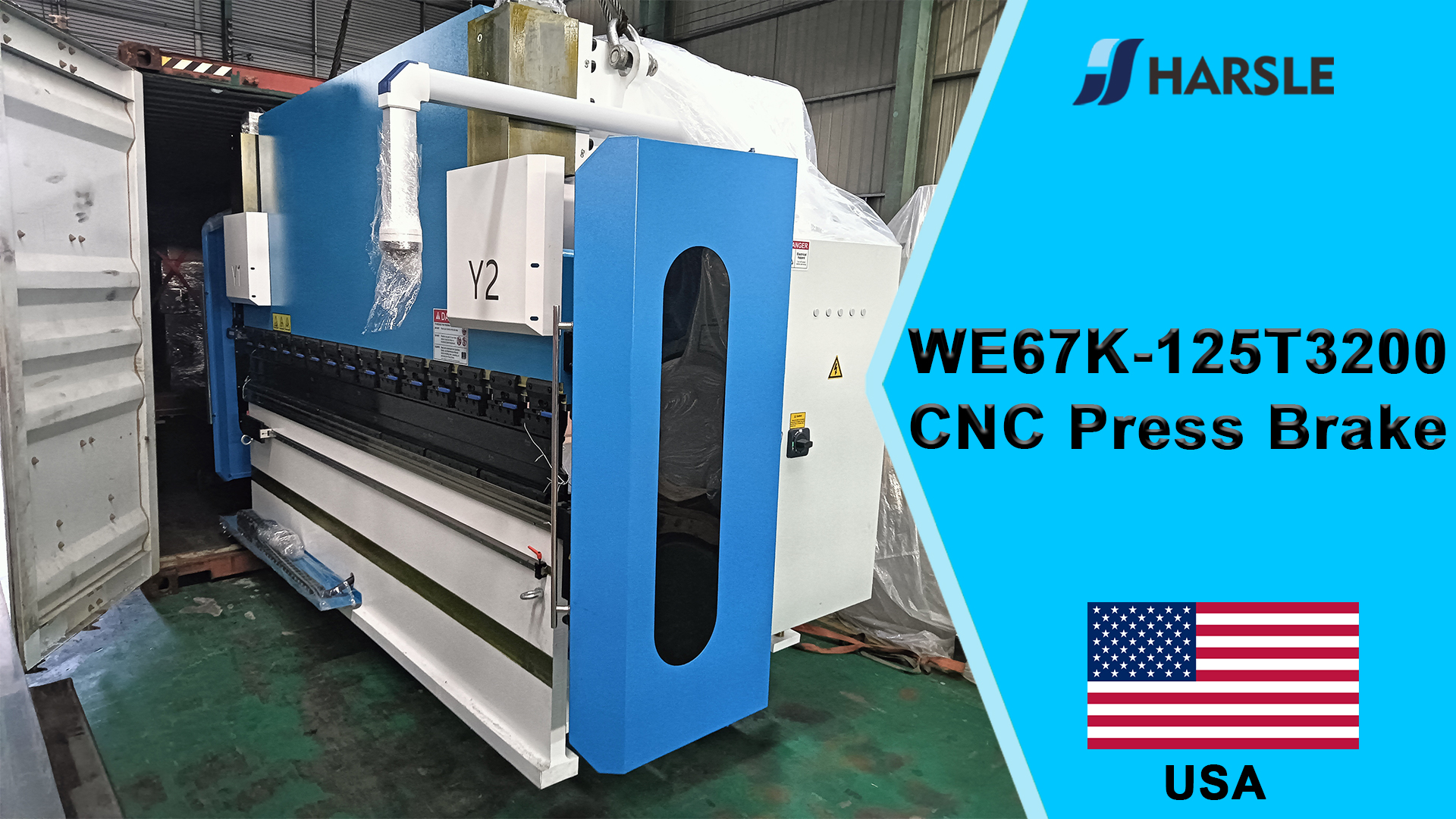 Presse plieuse CNC USA-WE67K-125T3200