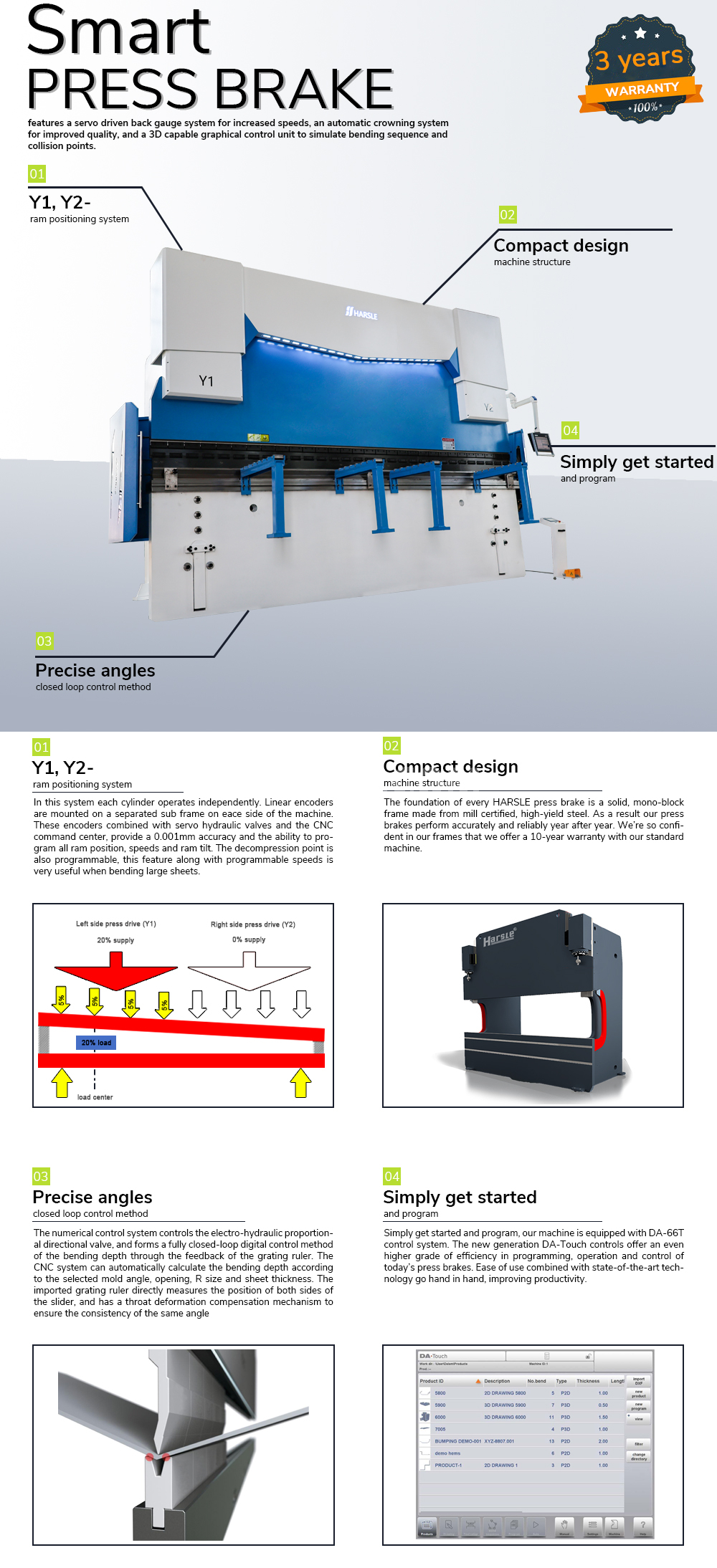 Presse plieuse CNC