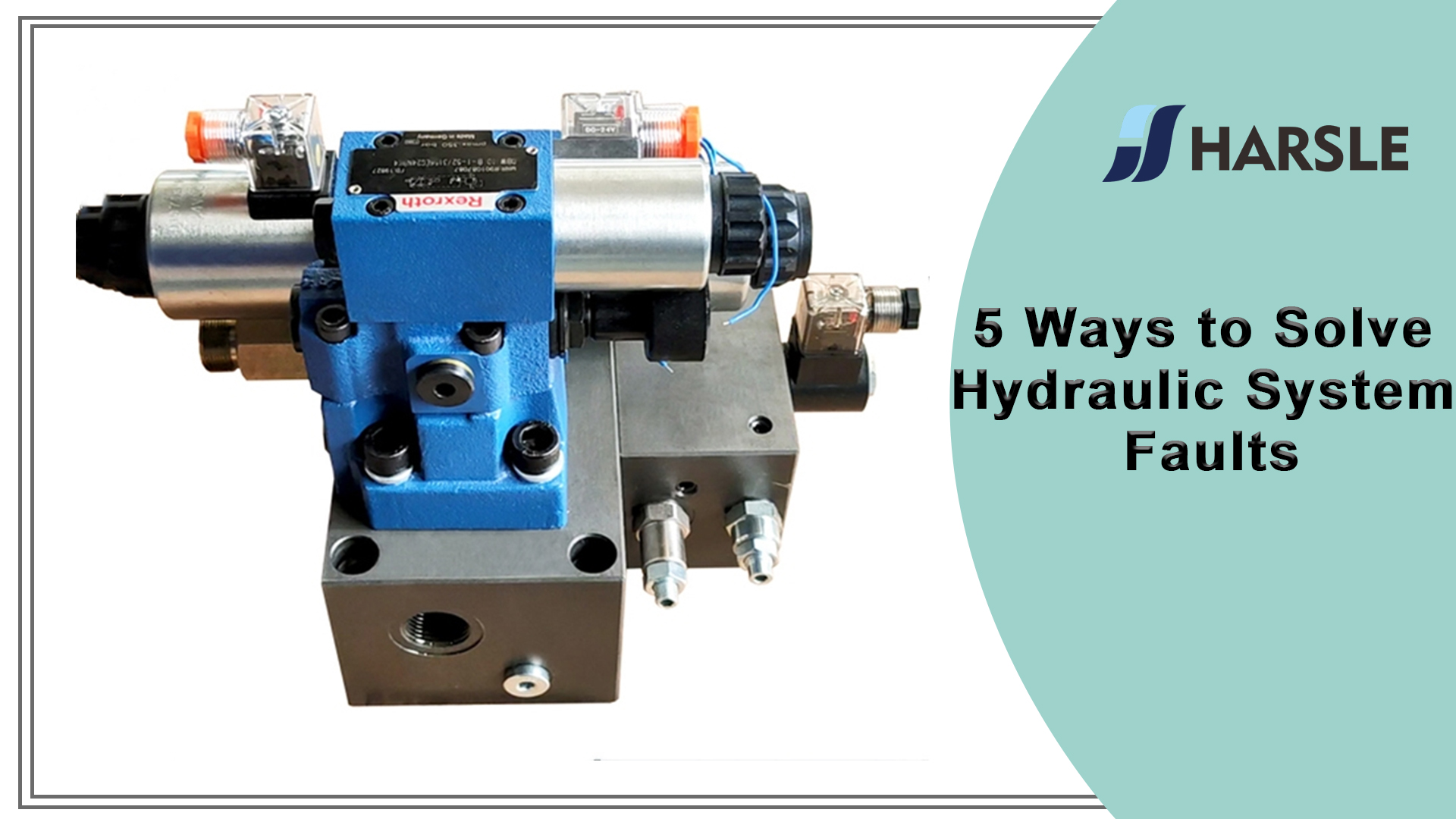 5 façons de résoudre les défauts du système hydraulique