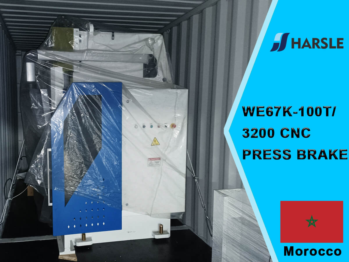 Maroc-we67k-100t / 3200 CNC Frein de presse