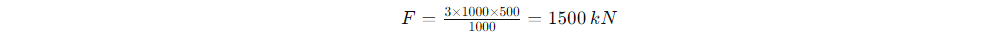 Calcul de la force de cisaillement