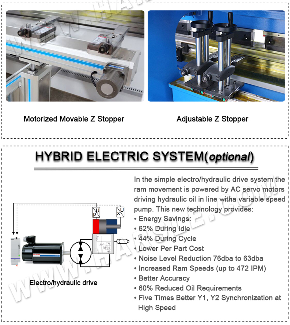 Presse hydraulique pour la flexion de la tôle