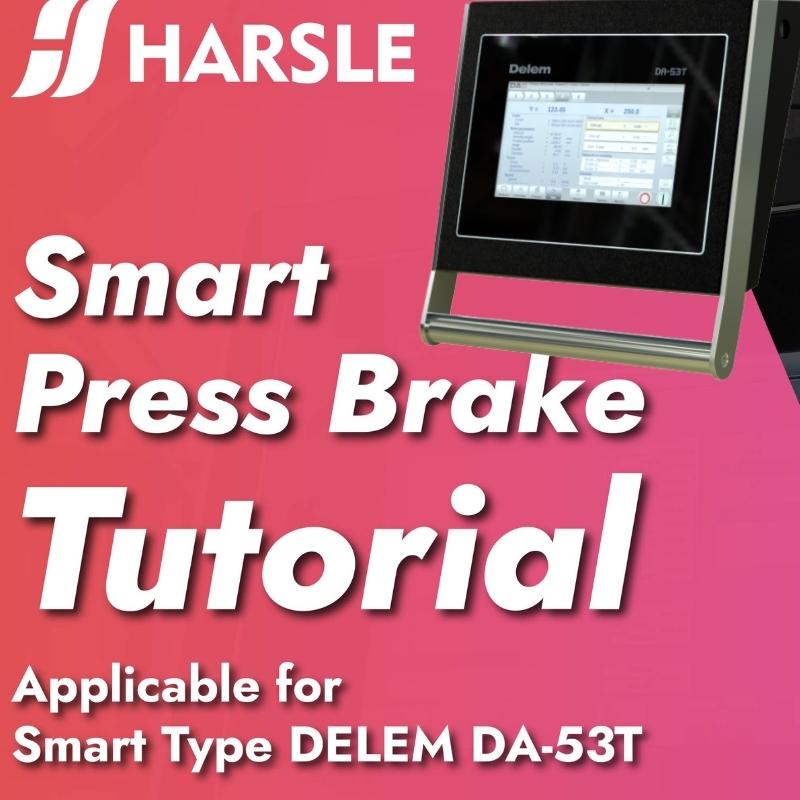 Smart Press Free Machine Operation Tutorial Delem DA-53T
