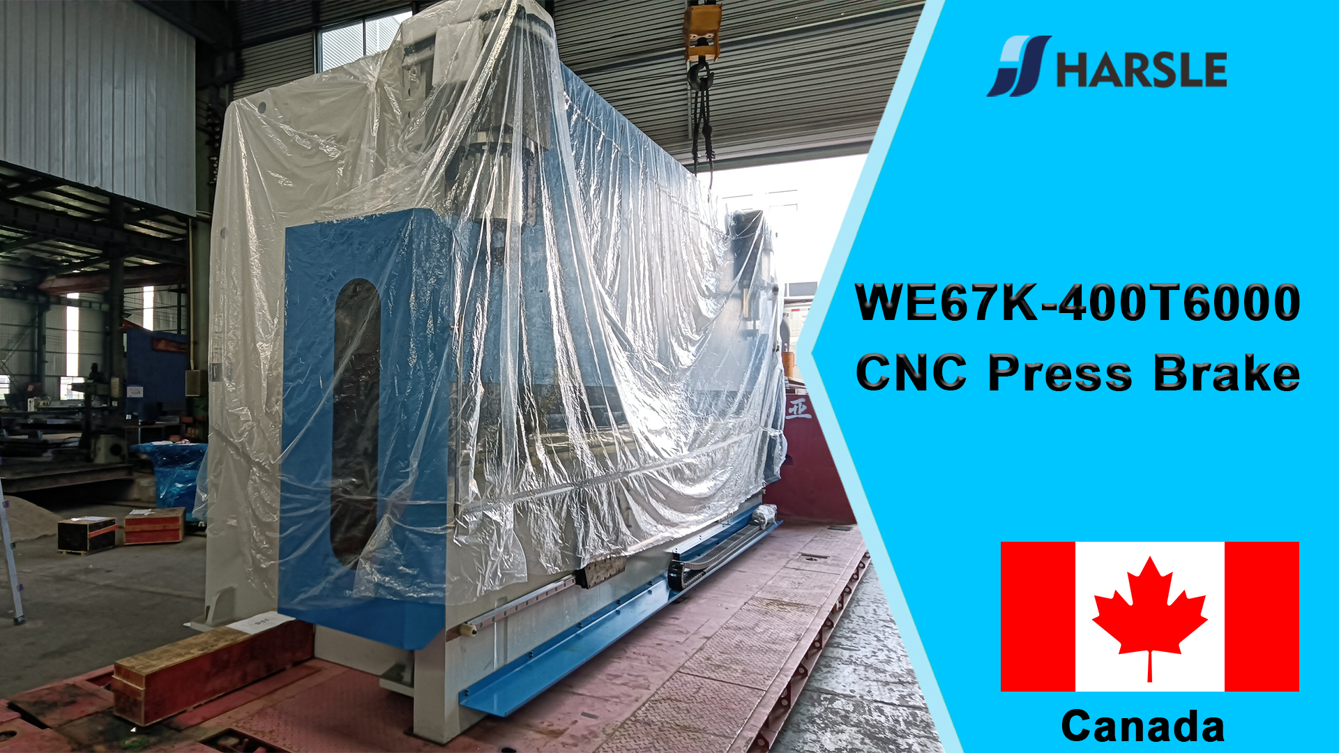 Presse plieuse CNC Canada-WE67K-400T6000