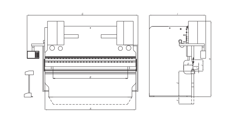 Presse plieuse hydraulique CNC (2)