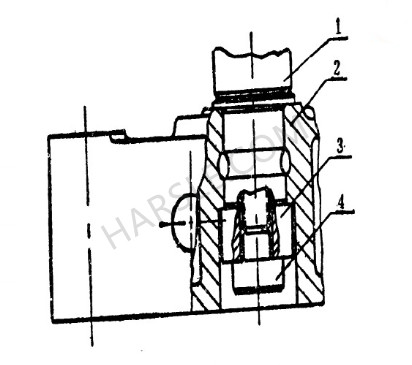 Connexion de piston