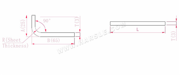 Diagramme et formules de calcul pour la tolérance au pli