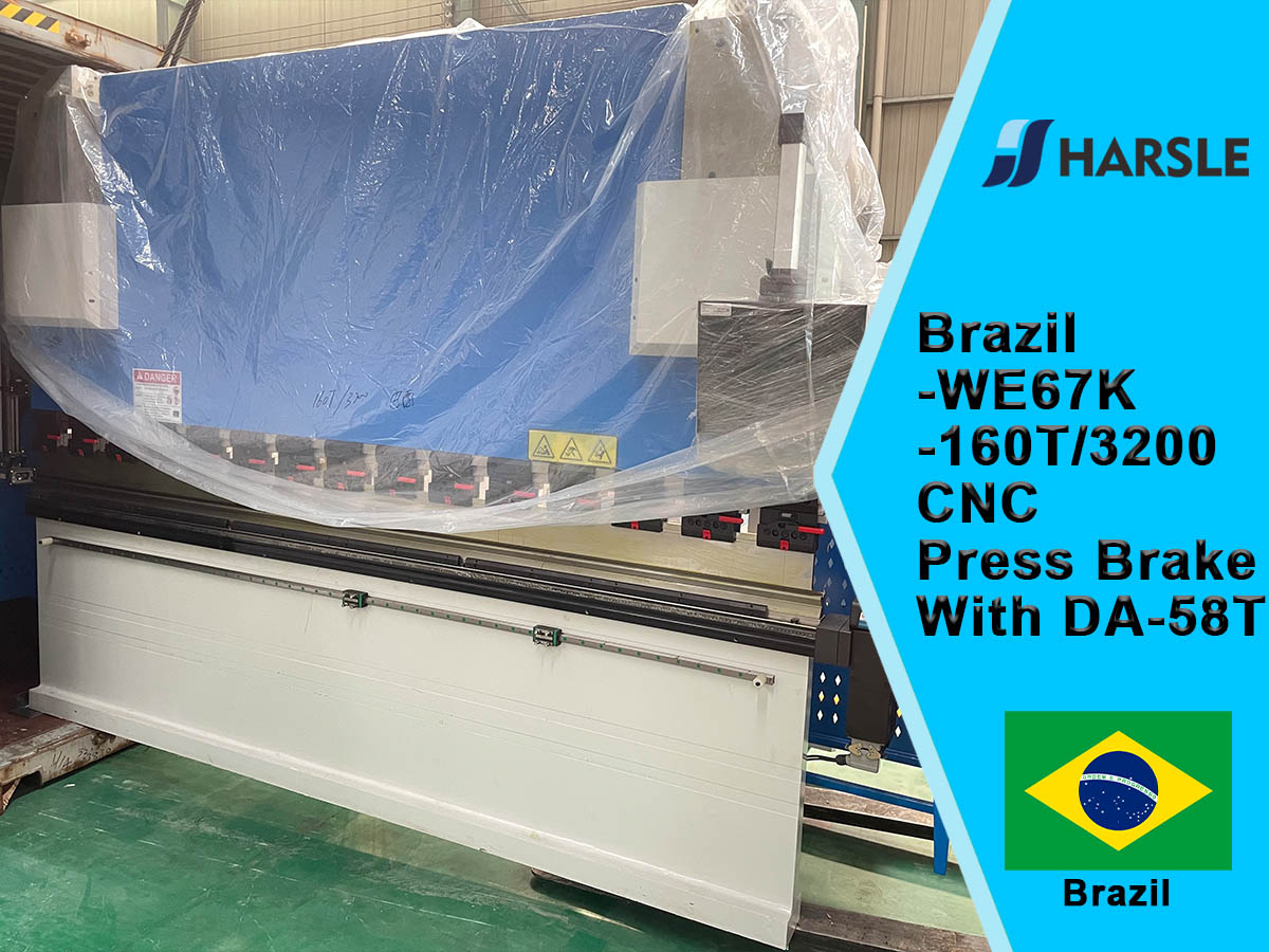 Brésil-we67K-160T / 3200 CNC Press Brake avec DA-58T