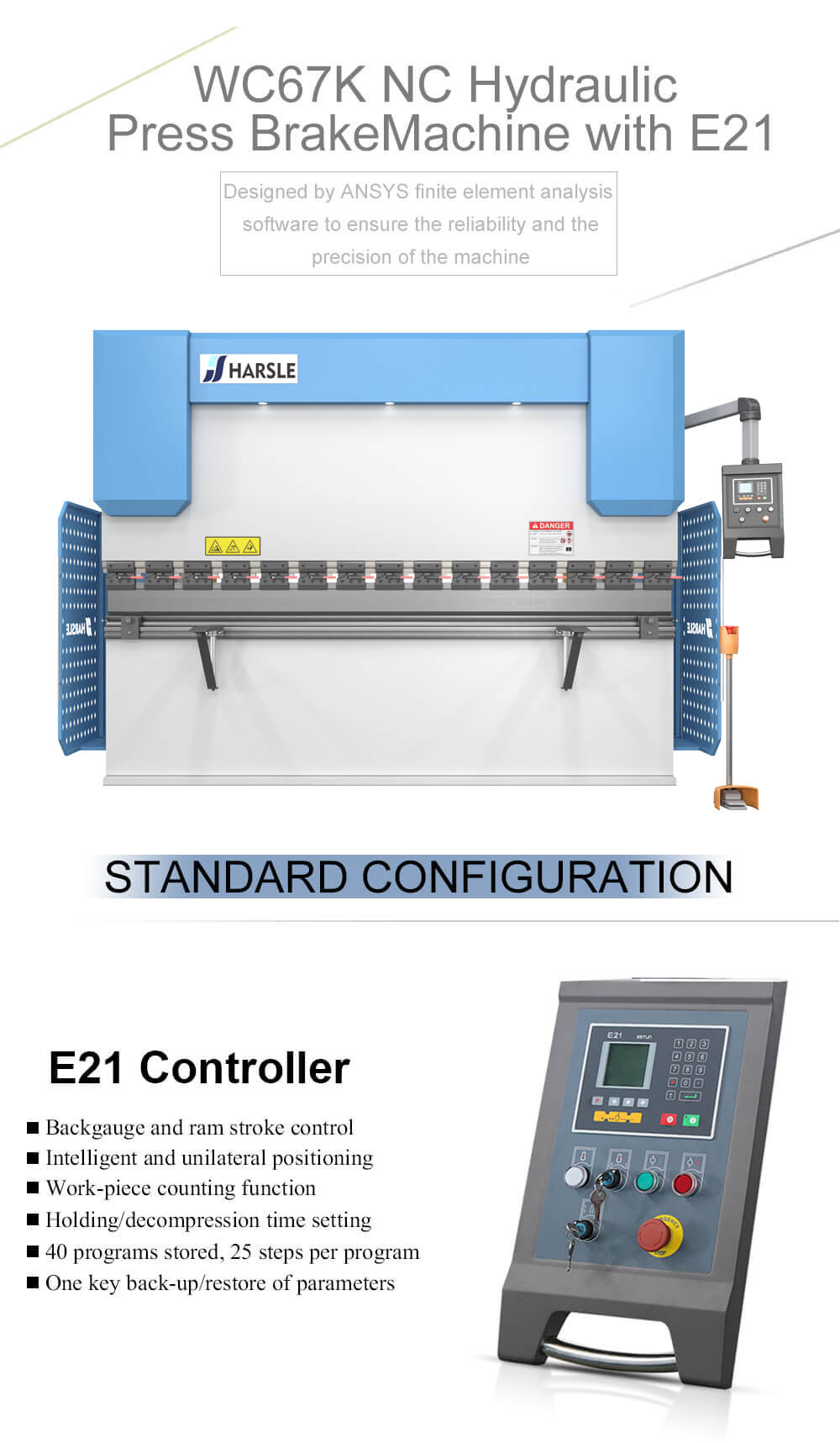 Presse plieuse avec E21 Factory