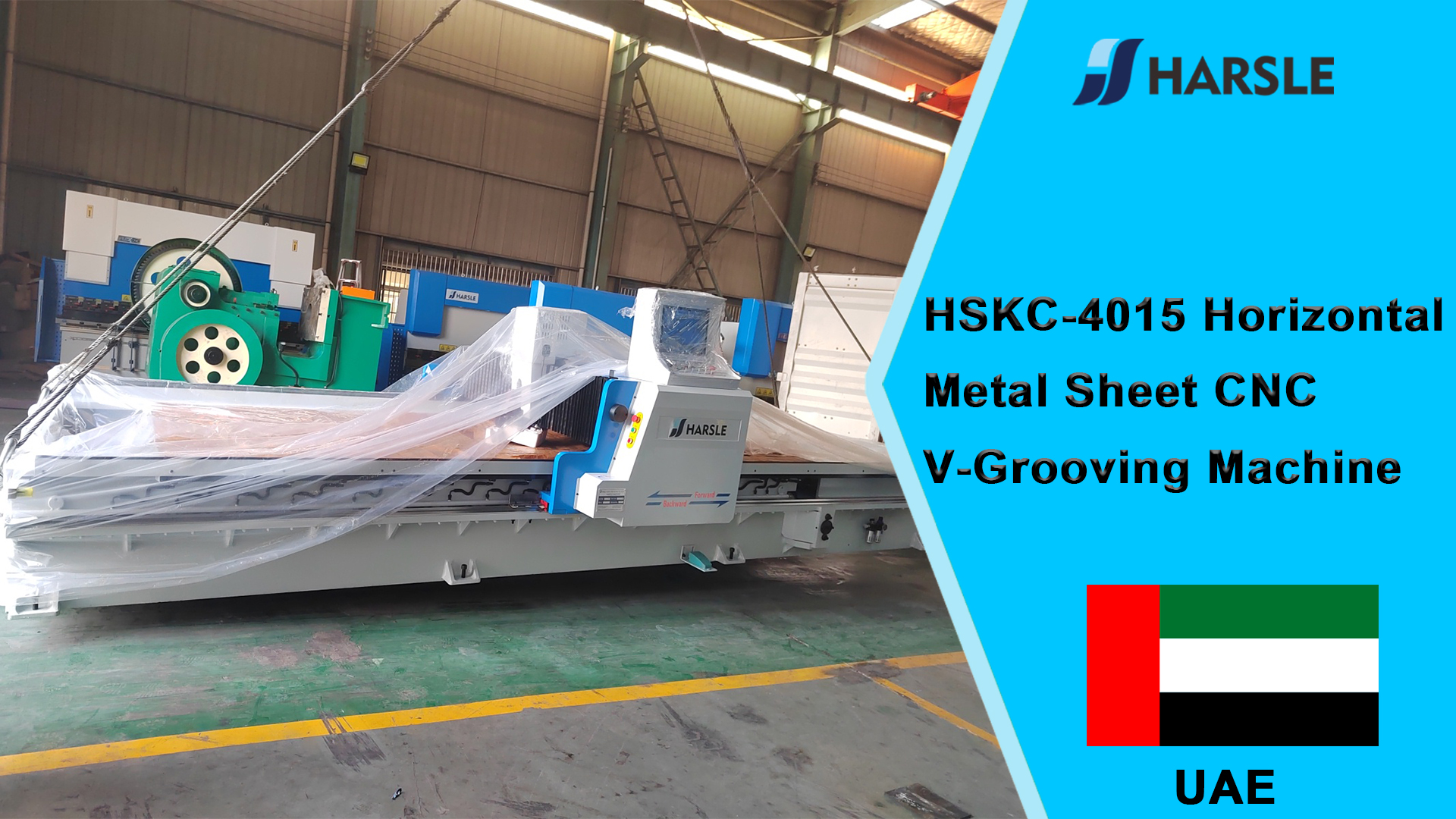 Machine à rainurer en V CNC horizontale pour tôle UAE-HSKC-4015