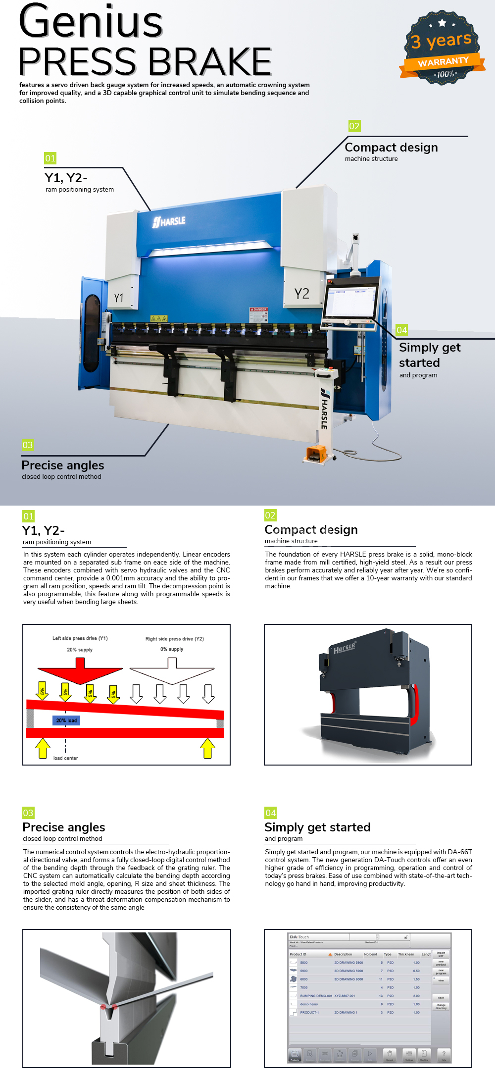 Presse plieuse CNC