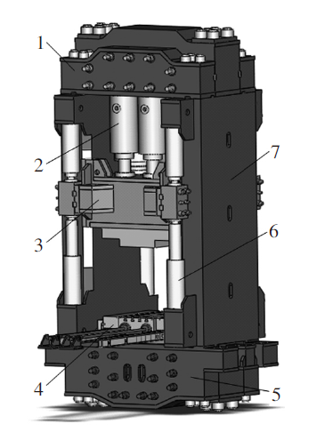 Conception structurelle et analyse par éléments finis du cylindre de travail d'une grande presse hydraulique à forger