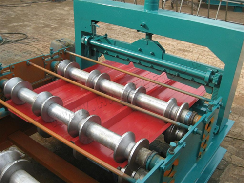 Rouleau de tuiles formant la machine de Chine