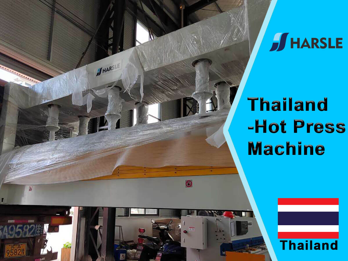 Machine de presse chauffée en Thaïlande