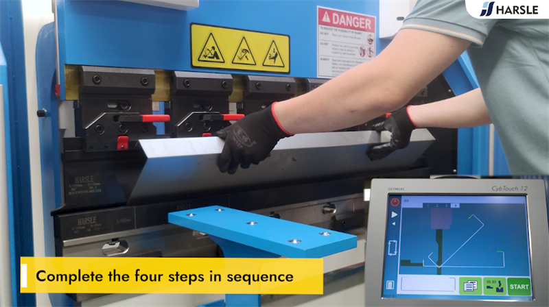 Tutoriel d'utilisation de la presse plieuse CNC