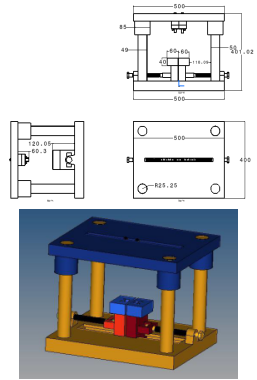 Conception de l'outil de poinçonnage à pas variable (2)