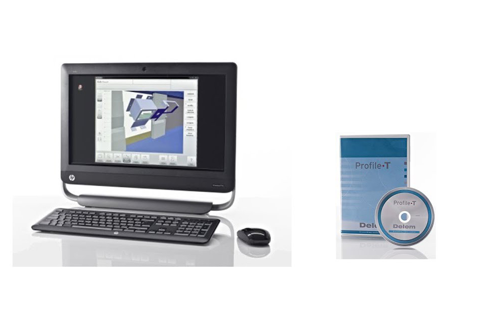 CNC Press Brake Delem Profile-T Software Offline, 2D / 3D Metal Sheet Fending Programming