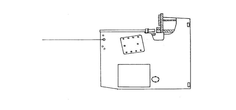 dessin de la cisaille hydraulique