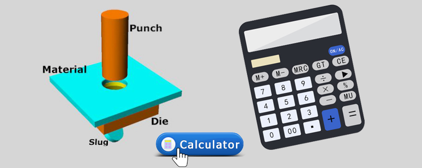 Calcul de la force de poinçonnage 