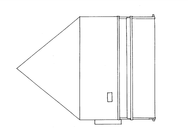 dessin de la cisaille hydraulique