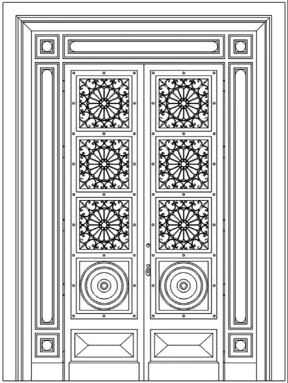 Introduction au processus de gaufrage de la porte de sécurité (1)