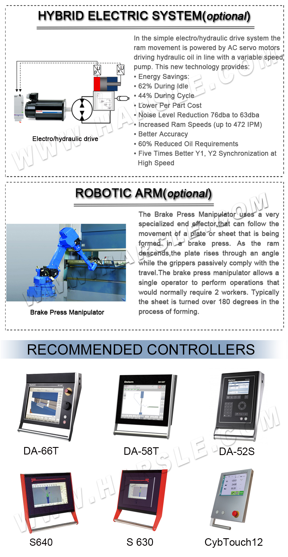 Frein micro-presse